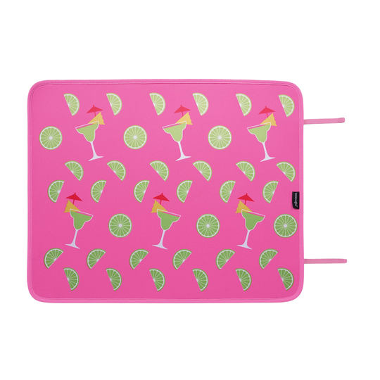 Poolside Seating Mat: Margaritas banner